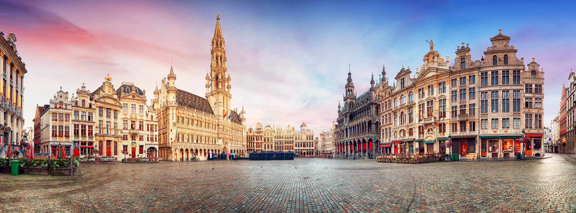 Empty Grand Place - Brussels