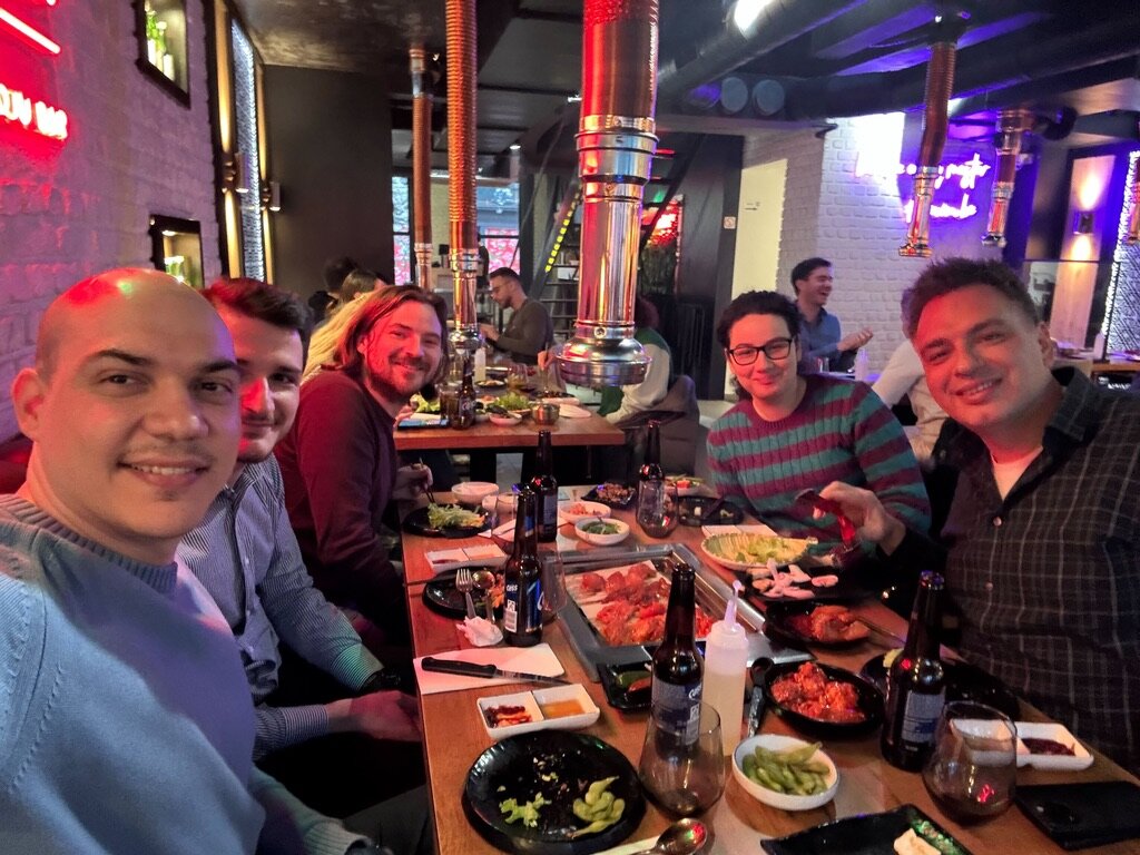 Photo of group members